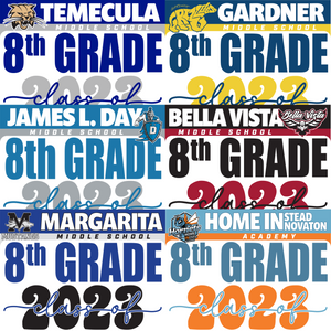 Temecula Middle Schools 2023 Graduation Yard Signs