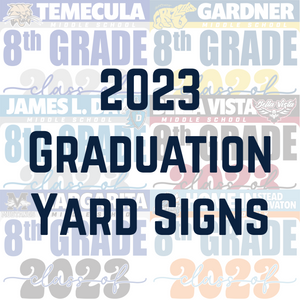 2023 Graduation Yard Signs