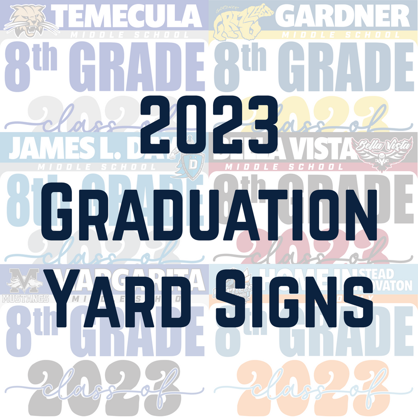 Graduation Yard Signs