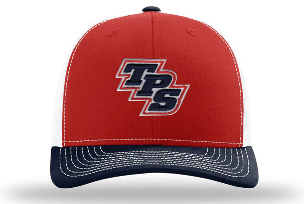 TPS Red White and Navy Trucker Hat