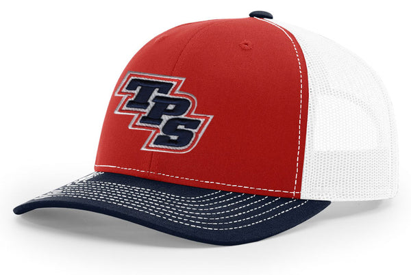 TPS Red White and Navy Trucker Hat