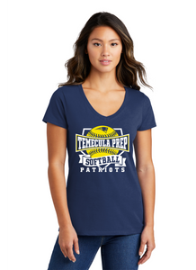 TPS Softball Women's V-Neck T-Shirt