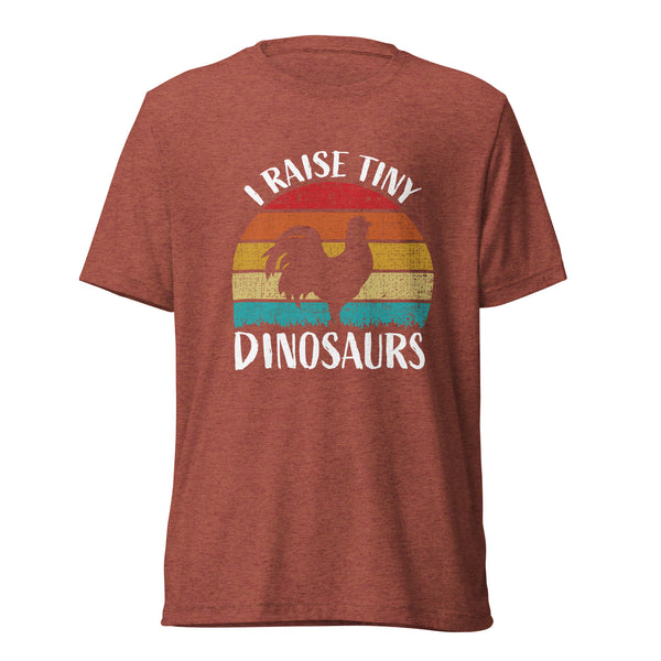 I Raise Tiny Dinosaurs Unisex Tri-Blend T-Shirt